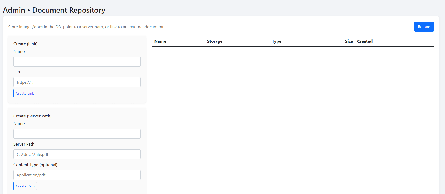Tool Trace Document Repository